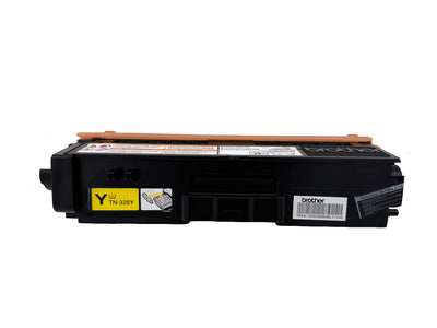 Original Toner Brother TN-328Y Farbe: Yellow ca. 6.000 Seiten für HL-4570 | MFC-9970 CDW usw.