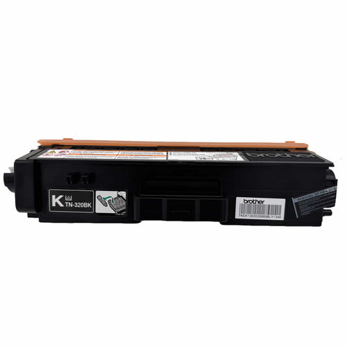 Original Toner Brother TN-320BK Farbe: Schwarz ca. 2.500 Seiten für HL-4140CN | HL-4150CDN | HL-4570CDW  usw.