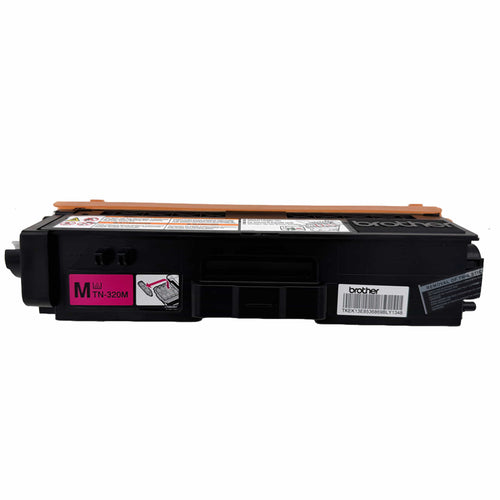 Original Toner Brother TN-320M Farbe: Magenta ca. 1.500 Seiten für HL-4140CN | HL-4150CDN | HL-4570CDW  usw.