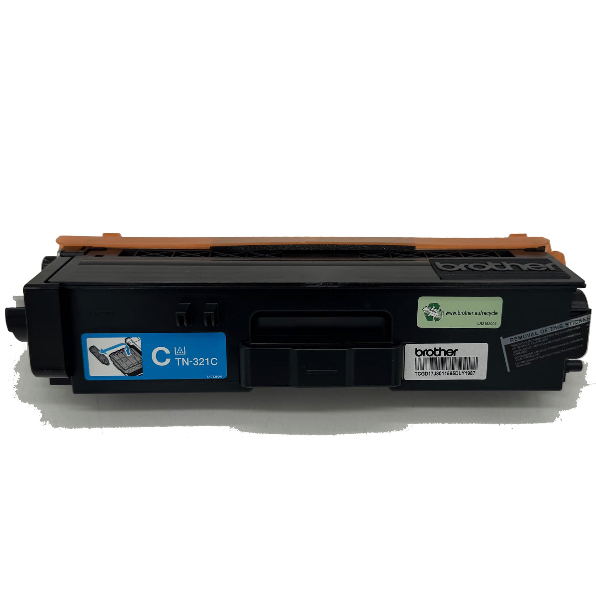 Original Toner Brother TN-321C Farbe: Cyan ca. 1.500 Seiten für HL-L 8250 | HL-L 8350 | DCP-L 8400 | DCP-l 8450 Serie usw.