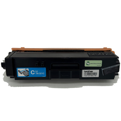 Original Toner Brother TN-321C Farbe: Cyan ca. 1.500 Seiten für HL-L 8250 | HL-L 8350 | DCP-L 8400 | DCP-l 8450 Serie usw.