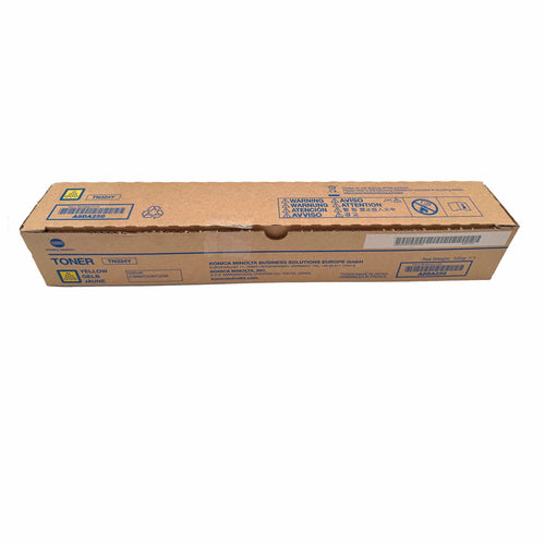 Original Konica Minolta Toner TN-324Y (A8DA250) Farbe: Yellow ca. 26.000 Seiten für Konica Minolta Bizhub C258 | C308 | C368