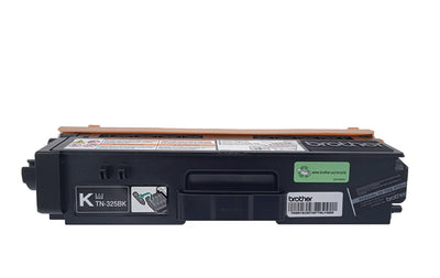 Original Toner Brother TN-325BK Farbe: Schwarz ca. 4.000 Seiten für HL-4140CN | HL-4150CDN | HL-4570CDW  usw. wb