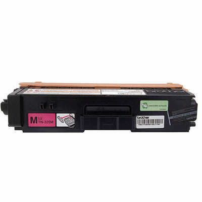 Original Toner Brother TN-325M Farbe: Magenta ca. 3.500 Seiten für HL-4140CN | HL-4150CDN | HL-4570CDW  usw. wb