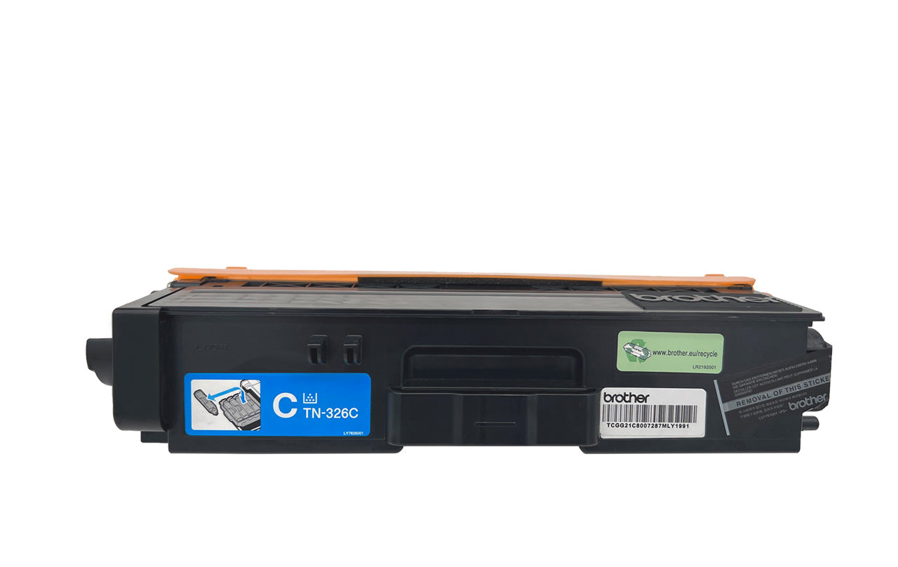 Original Toner Brother TN-326C Farbe: Cyan ca. 3.500 Seiten für HL-L8250 | MFC L 8650 usw.