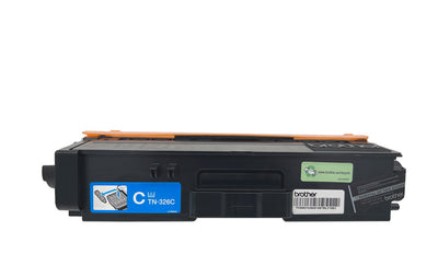 Original Toner Brother TN-326C Farbe: Cyan ca. 3.500 Seiten für HL-L8250 | MFC L 8650 usw.