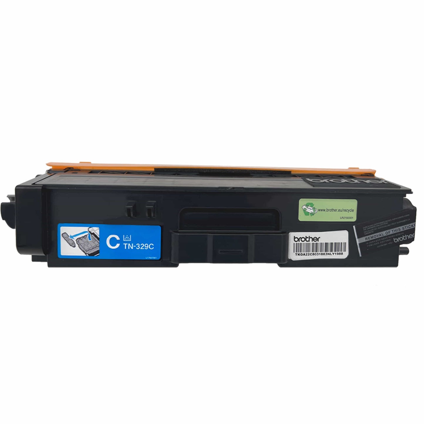 Original Toner Brother TN-329C Farbe: Cyan ca. 6.000 Seiten für HL-L8350 | MFC L 8600 Serien usw. wb