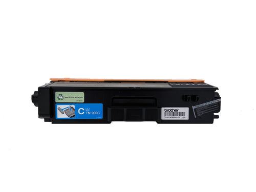 Original Toner Brother TN-900C Farbe: Cyan ca. 6.000 Seiten für HL-L 9200 CDWT | HL-L 9300 CDWTT usw.