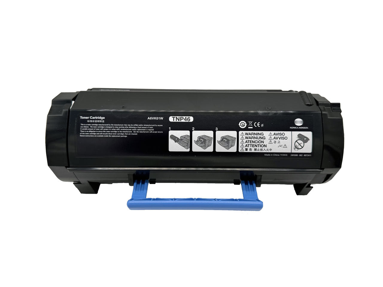 Original Konica Minolta TNP-46 (A6VK01W) Farbe: Schwarz ca. 20.000 Seiten für: Konica Minolta bizhub 4050 und 4750