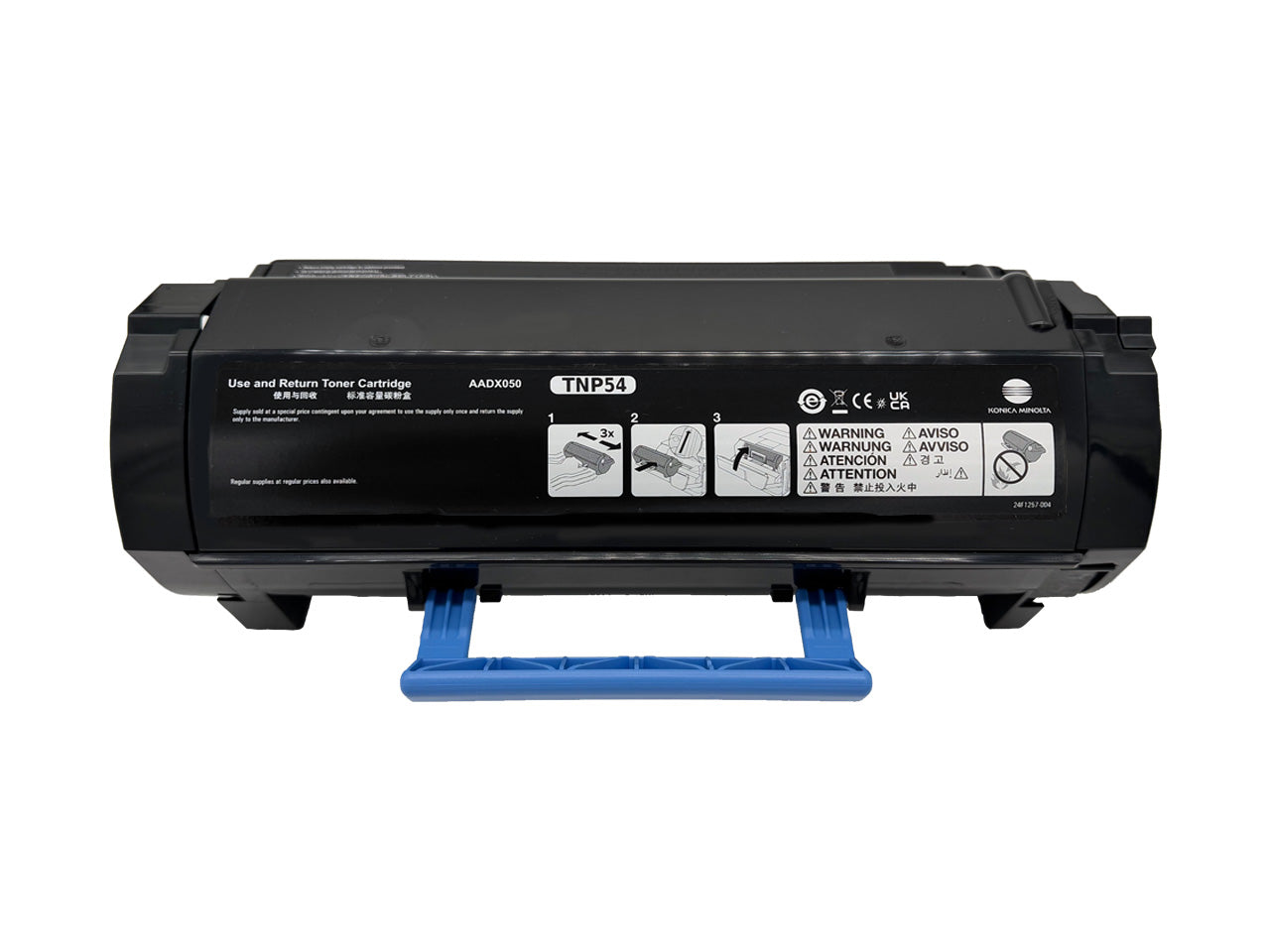 Original Konica Minolta Toner TNP-54 AADX050 Farbe: Schwarz ca. 25.000 Seiten für: Konica Minolta bizhub 4402 P