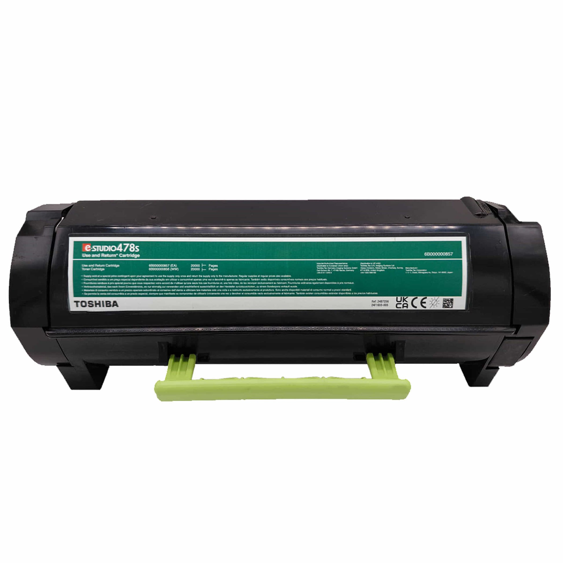 Original Toner Toshiba T-478SE-R (6B000000857) Farbe: Schwarz ca. 20.000 Seiten für e-STUDIO 487s