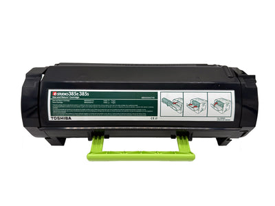 Original Toner Toshiba T-3850PR  (6B000000745) Farbe: Schwarz ca. 10.000 Seiten für e-STUDIO 385P, 385S wb