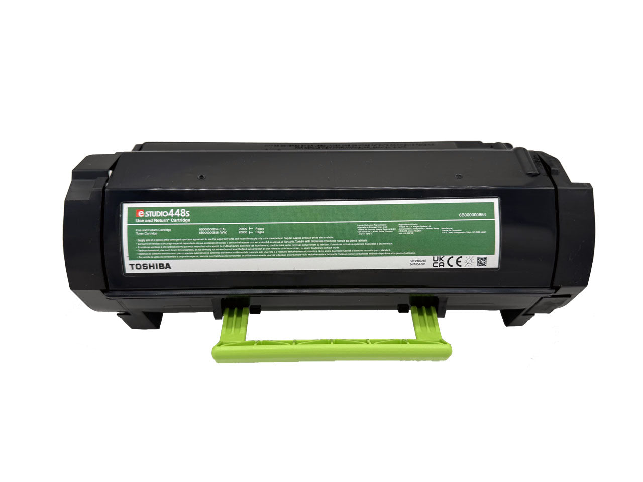Original Toner Toshiba T-448SE-R T448SER (6B000000854) Farbe: Schwarz ca. 20.000 Seiten  für e-STUDIO 448S wb