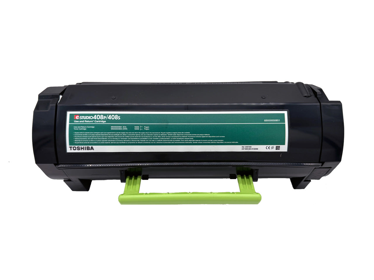Original Toner Toshiba T408E-R (6B000000851) Farbe: Schwarz ca. 16.000 Seiten  für e-STUDIO 408P, 408S wb