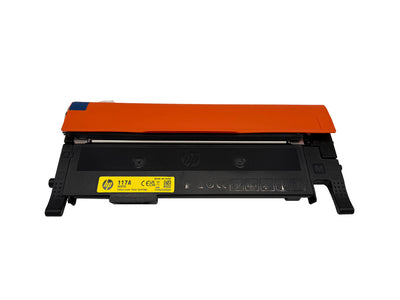 Original Toner HP 117A (W2072A) Yellow für ca. 700 Seiten für HP Color Laser MFP 178 nwg und MFP 179 fng wb