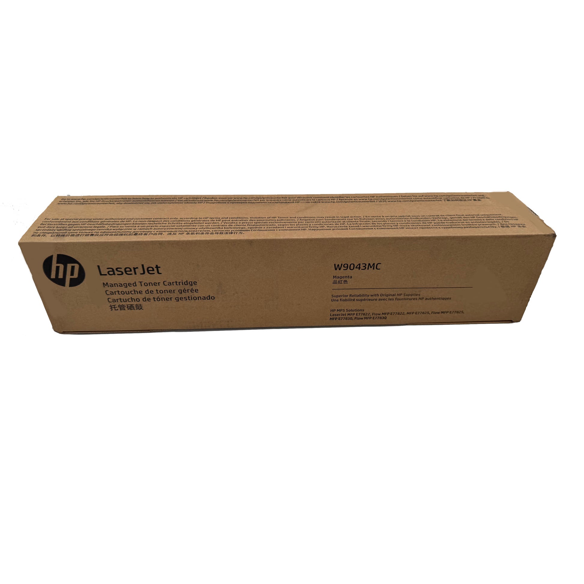 Original HP Toner W9043MC Farbe: Magenta ca. 32.000 Seiten für LaserJet Managed Flow MFP E 77820 | E 77822 | E 77825 | E 77830 Serie