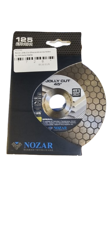 Nozar Jolly Cut 45° Diamanttrennscheibe Fliesen Trennscheibe 125x22,23mm 6720203