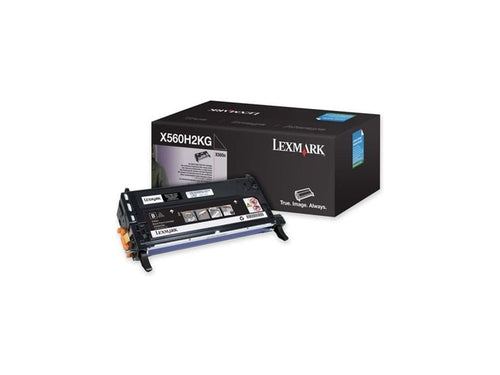 Original Lexmark Toner X560H2KG Farbe: Schwarz ca. 10.000 Seiten für für X560dn | X560n